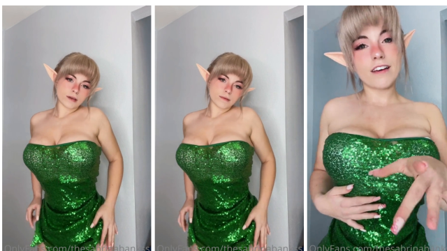 Sabrina Banks Topless Tinkerbell Joi Video