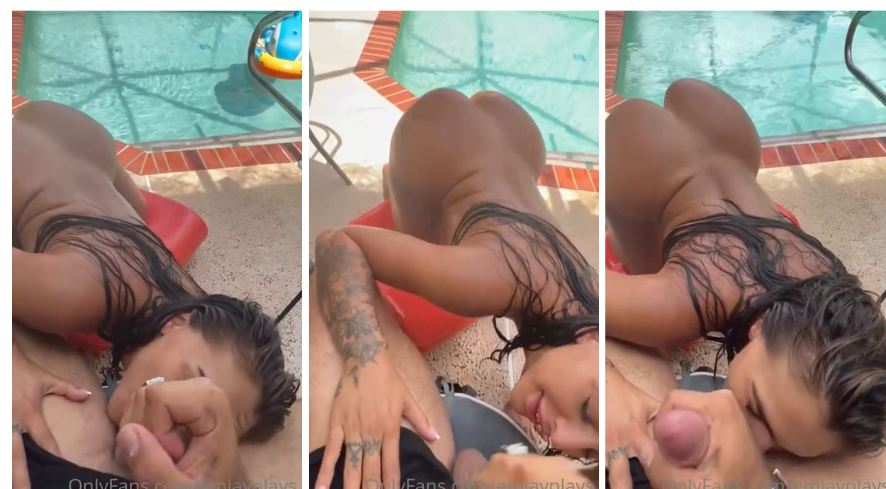 Emily Rinaudo Poolside Suck And Fuck Sex Tape