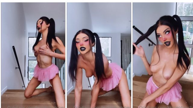 Kristen Hancher Topless Skirt Tease Onlyfans Video Leaked