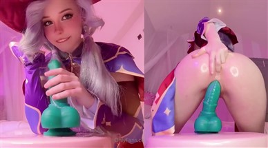Belle Delphine Mona Cosplay Anal Play Video