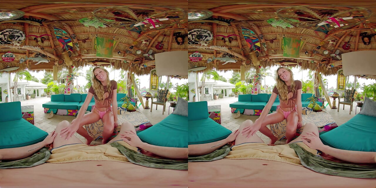 Morning Poolside Creampie – Virtual Real Porn