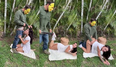 Emily Rinaudo Outdoor Sextape Video