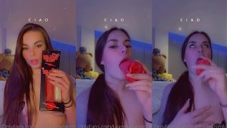 Lauren Alexis Leaks Nude Deepthroat Dildo Blowjob Video