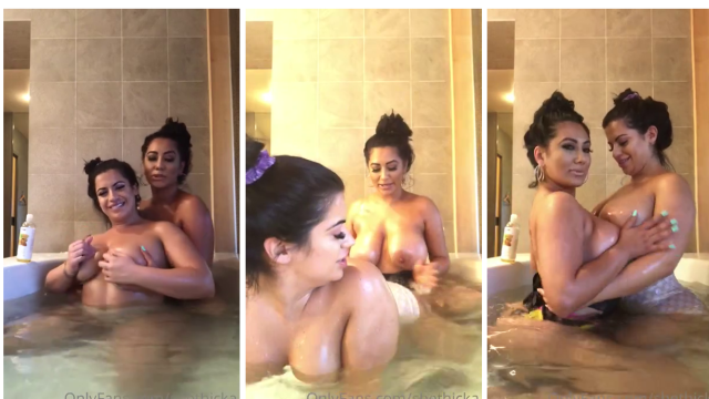 Shethick  Nude Bathtub Porn Video