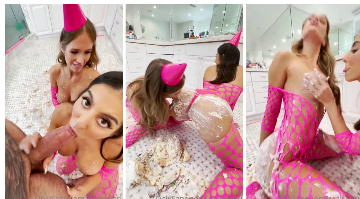 Sky Bri Blowjob Birthday Threesome Sex With Lena The Plug Video