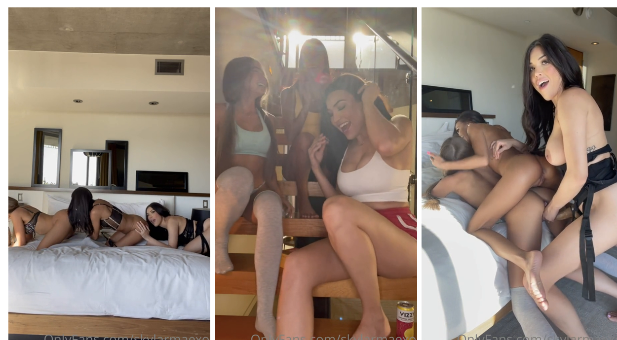 Skylarmaexo Videos Lesbian Sex Tape Video