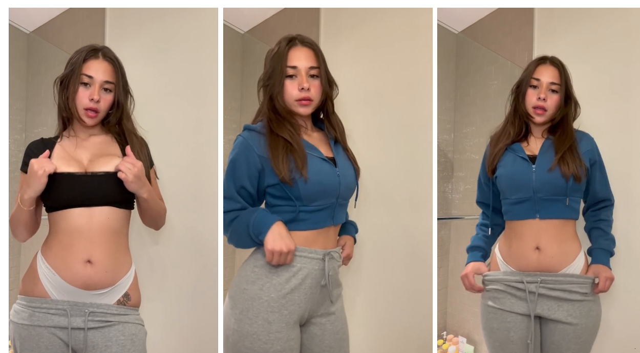 Sophieraiin Topless Tease Video