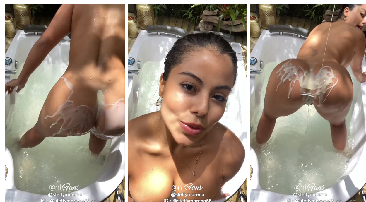 Steffy Moreno Onlyfans Nude Milk Play Video