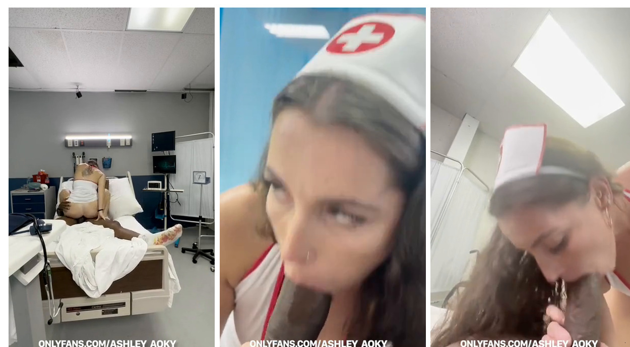 Ashley Aoky Nurse Sex With Her Bbc Patient Video