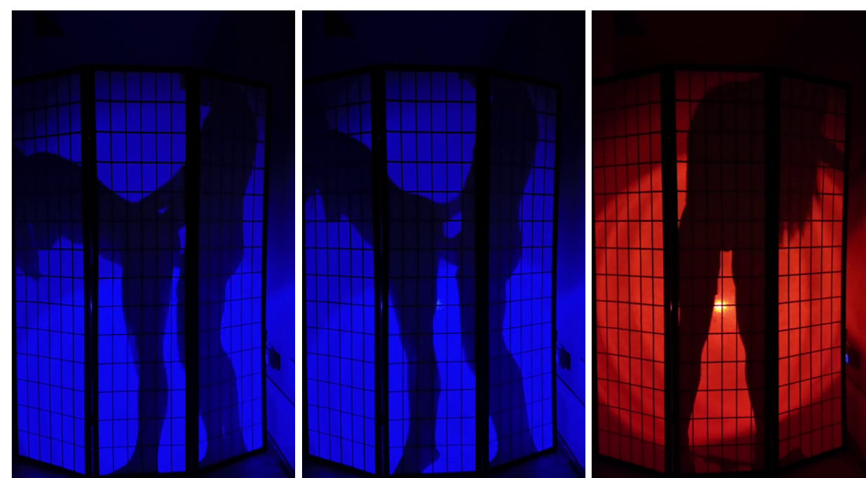 Christina Khalil Birthday Sex Tape Behind Opaque Wall Video