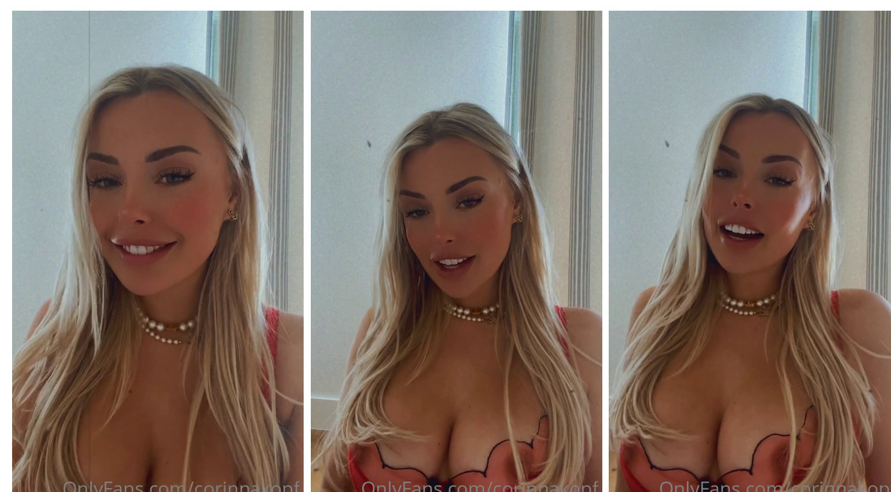 Corinna Kopf Nude Butthole Valentines Onlyfans Set