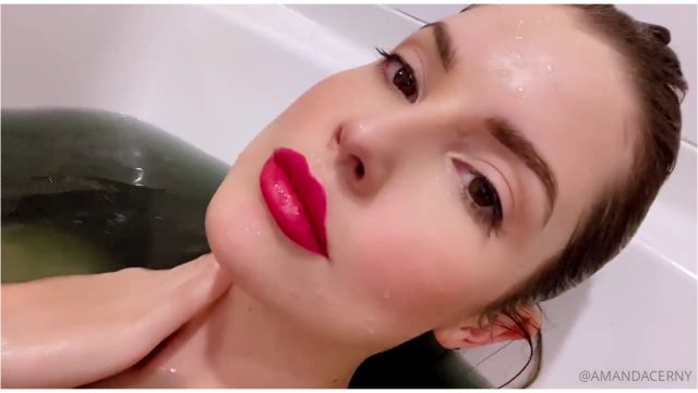 Amanda Cerny Nude Onlyfans Bath Set