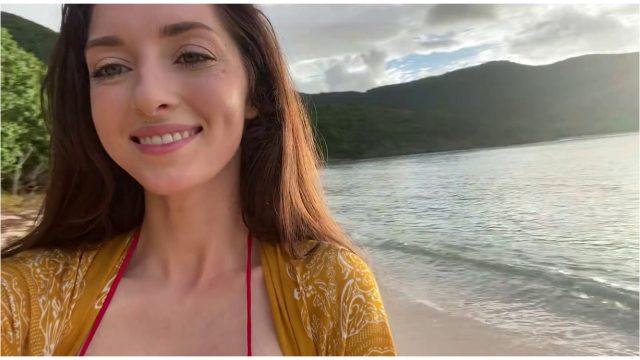 Abby Opel Nude Nipple Bikini Tease Onlyfans Video