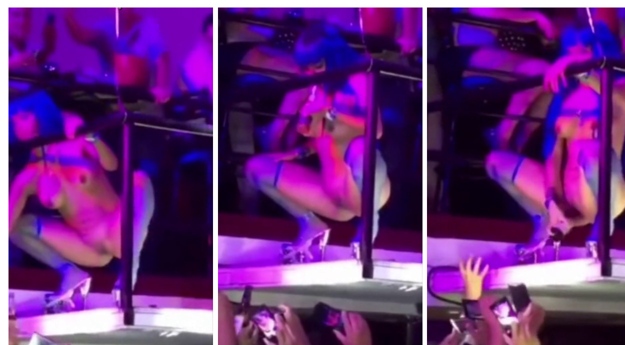 Cardi B Nude Stage Stripper Pussy Bottle Video Leaked