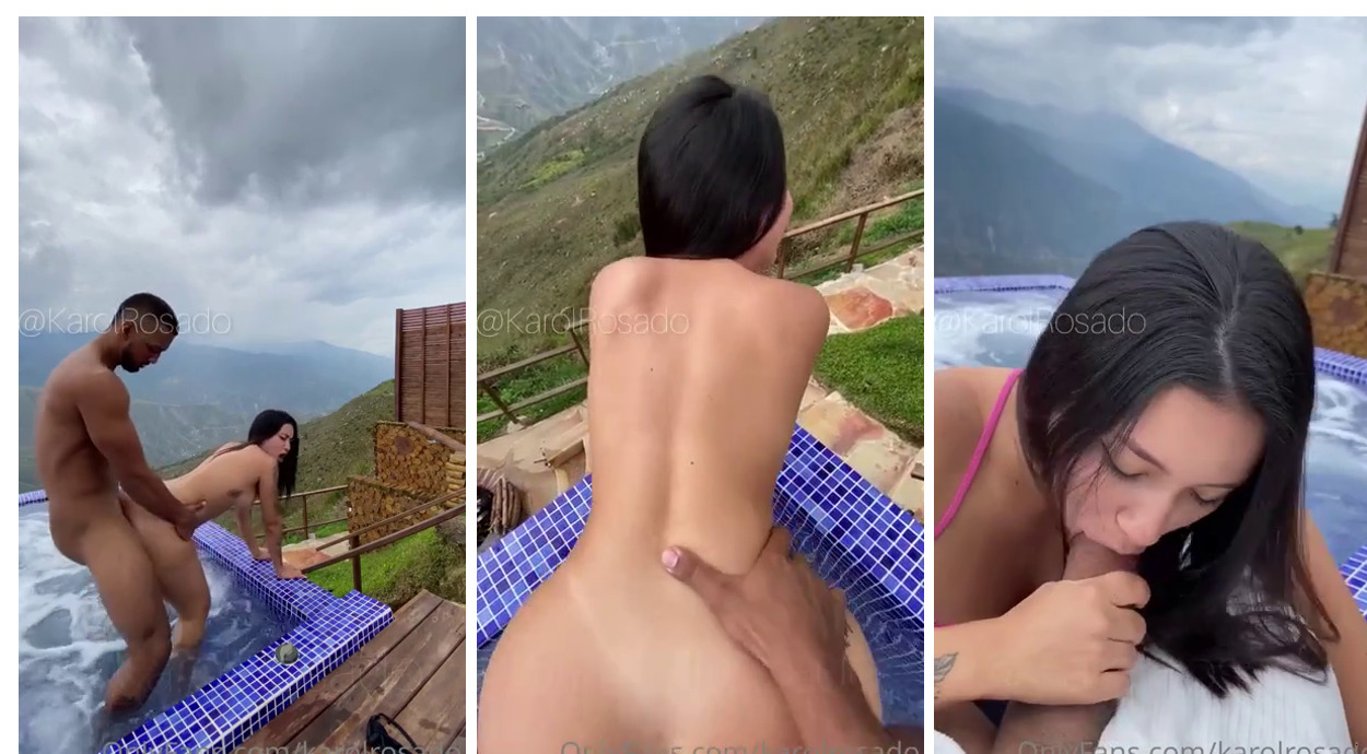 Karol Rosado Pool Sextape Video Leaked