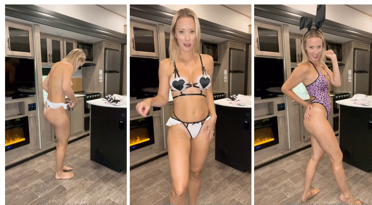 Vicky Stark Sexy Costumes Onlyfans Video