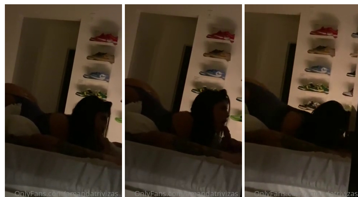Amanda Trivizas Lingerie Blowjob Onlyfans Video Leaked