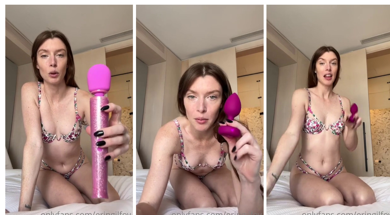 Erin Gilfoy Sex Toy Play Video