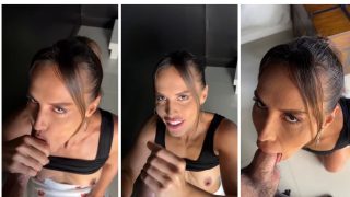 Kelsi Monroe Pov Quick Blowjob Swallow Video