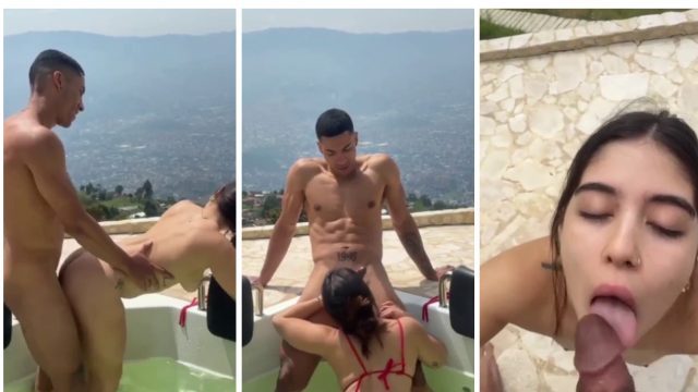 Maria Giraldo Jacuzzi Fuck Facial Video