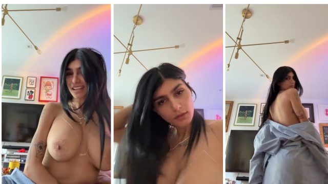 Mia Khalifa Morning Tease Video
