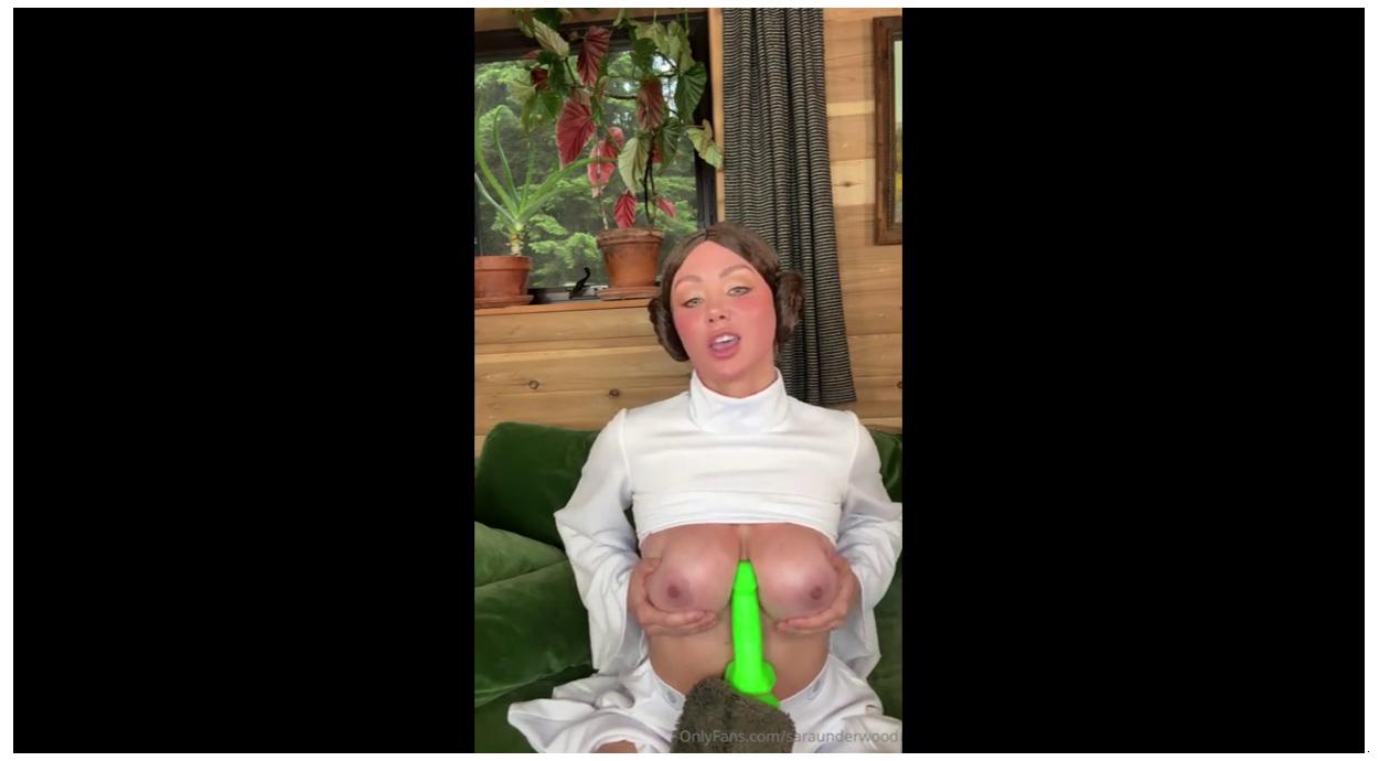 Sara Underwood Green Dildo Porn Video