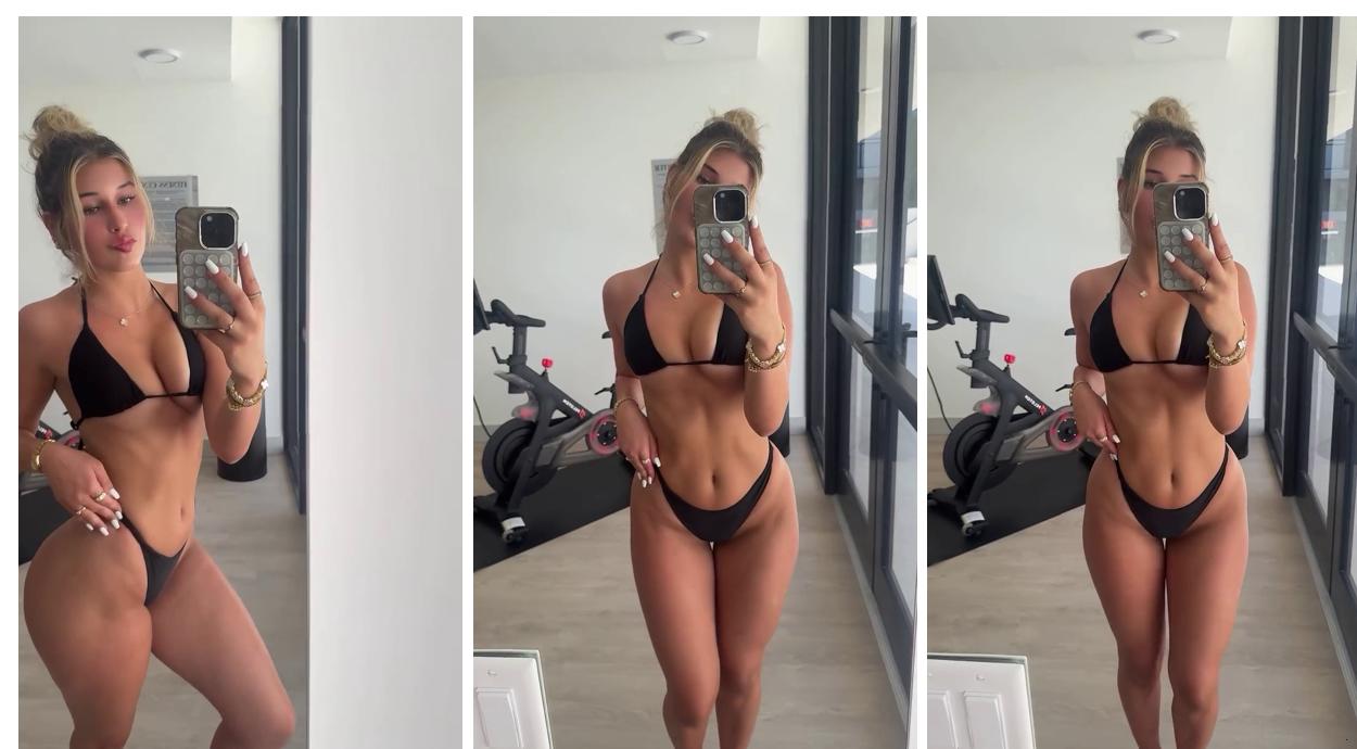 Alice Rosenblum Black Bikini Naked Boobs By Onlyfans