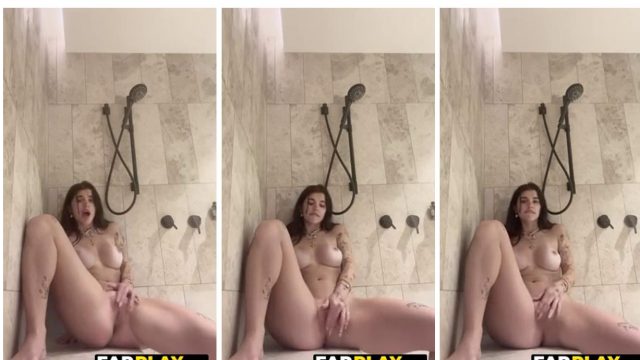 Arikytsya Nude Shower Masturbation