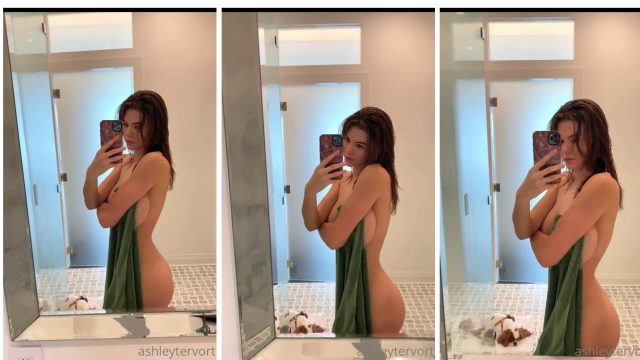 Ashley Tervort Nude Bathroom Selfie Onlyfans Video