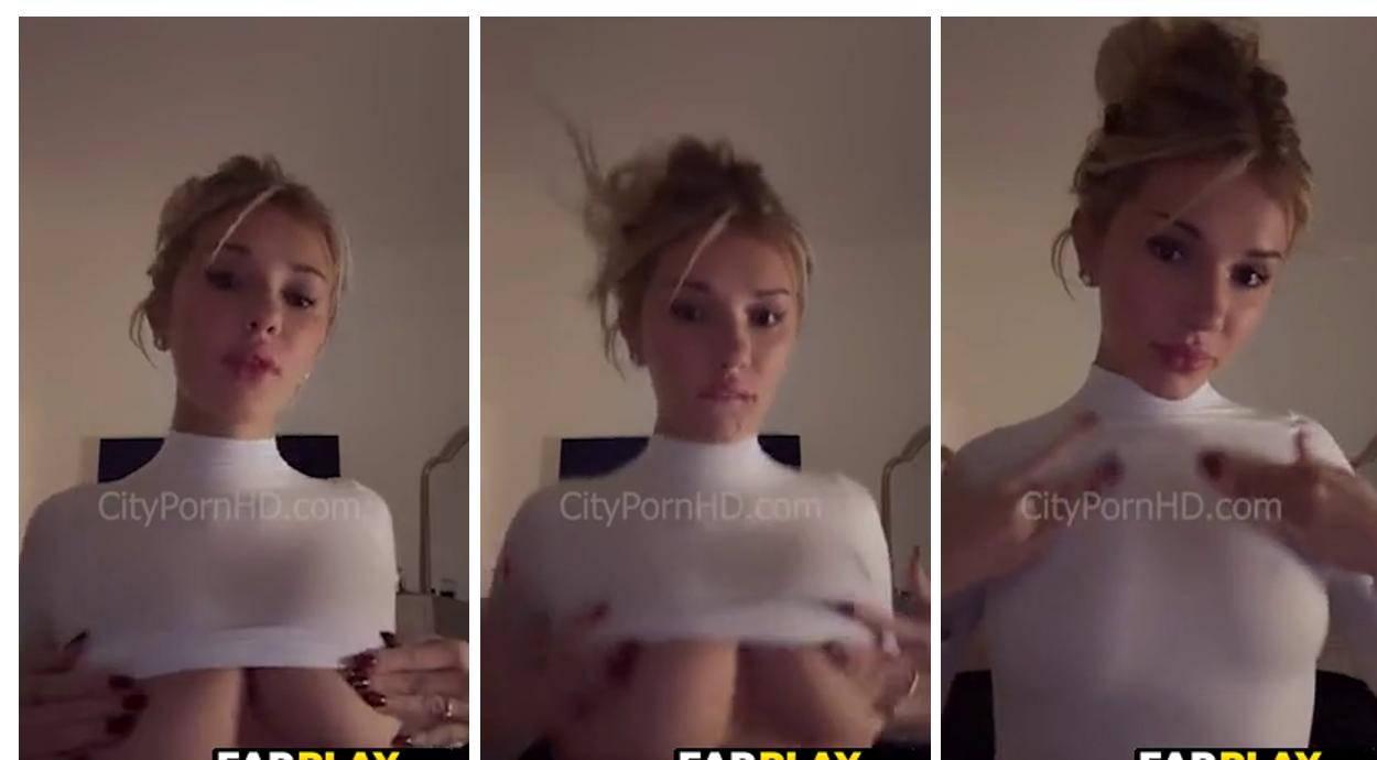 Breckie Hill Nipple Pokie Tease Boobs Onlyfans Tape