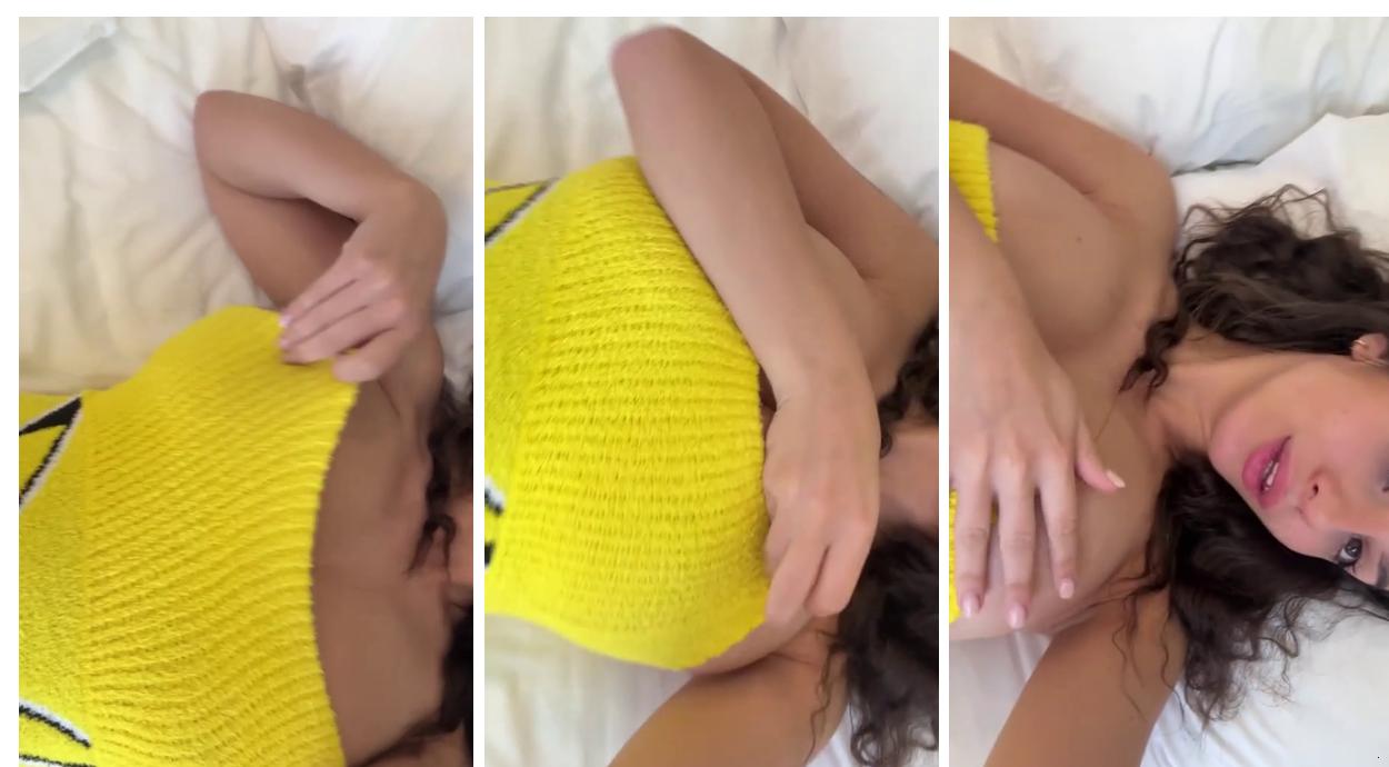 Bufalika @Ika Dauria Naked Big Tits On Bed