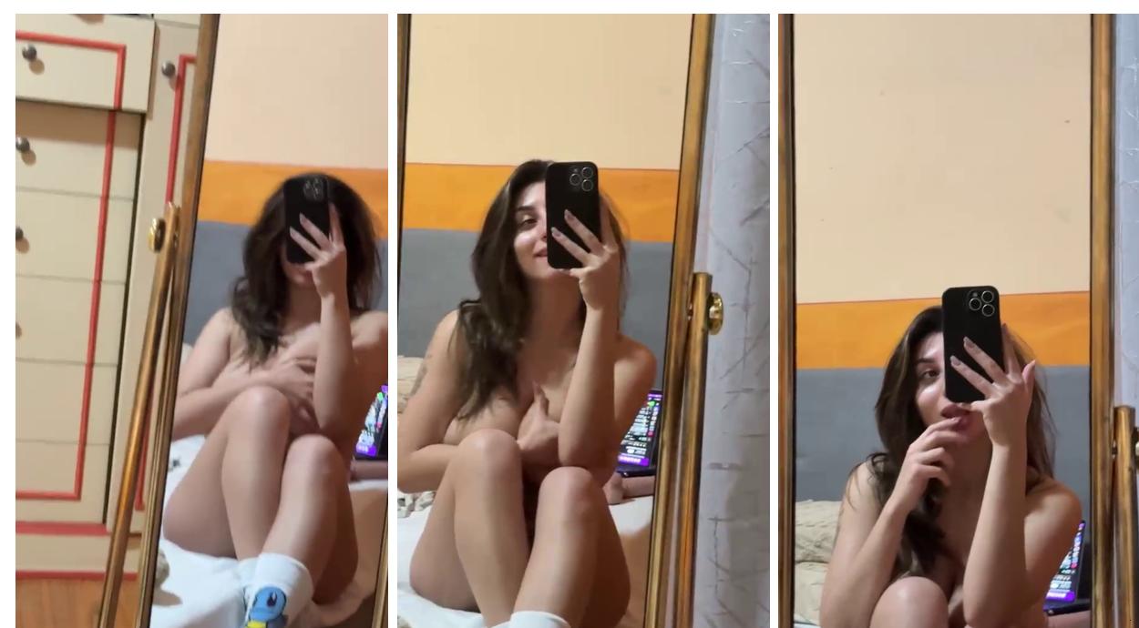 Bufalika @Ika Dauria Nude Boobs On Mirror Onlyfans S