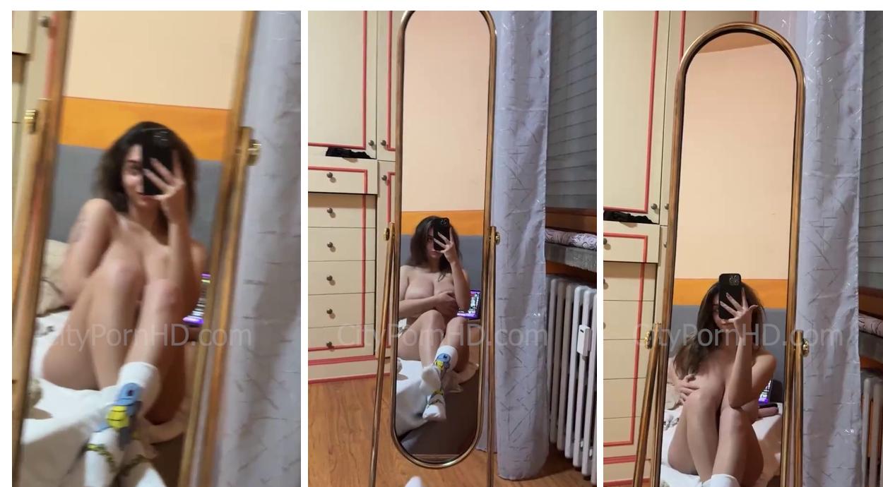 Bufalika Aka Ika Dauria Nude Boobs On Mirror By Onlyfans