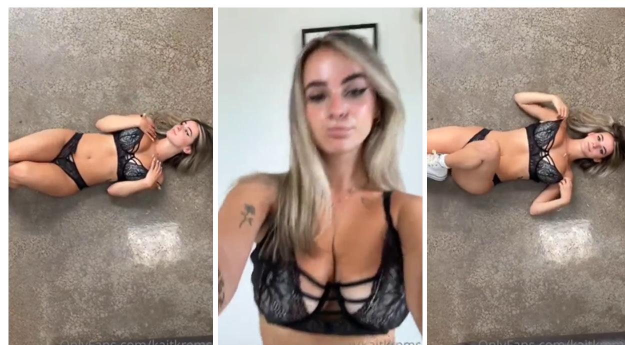 Kaitlyn Krems Sextape Masturbation Pussy Hot Video