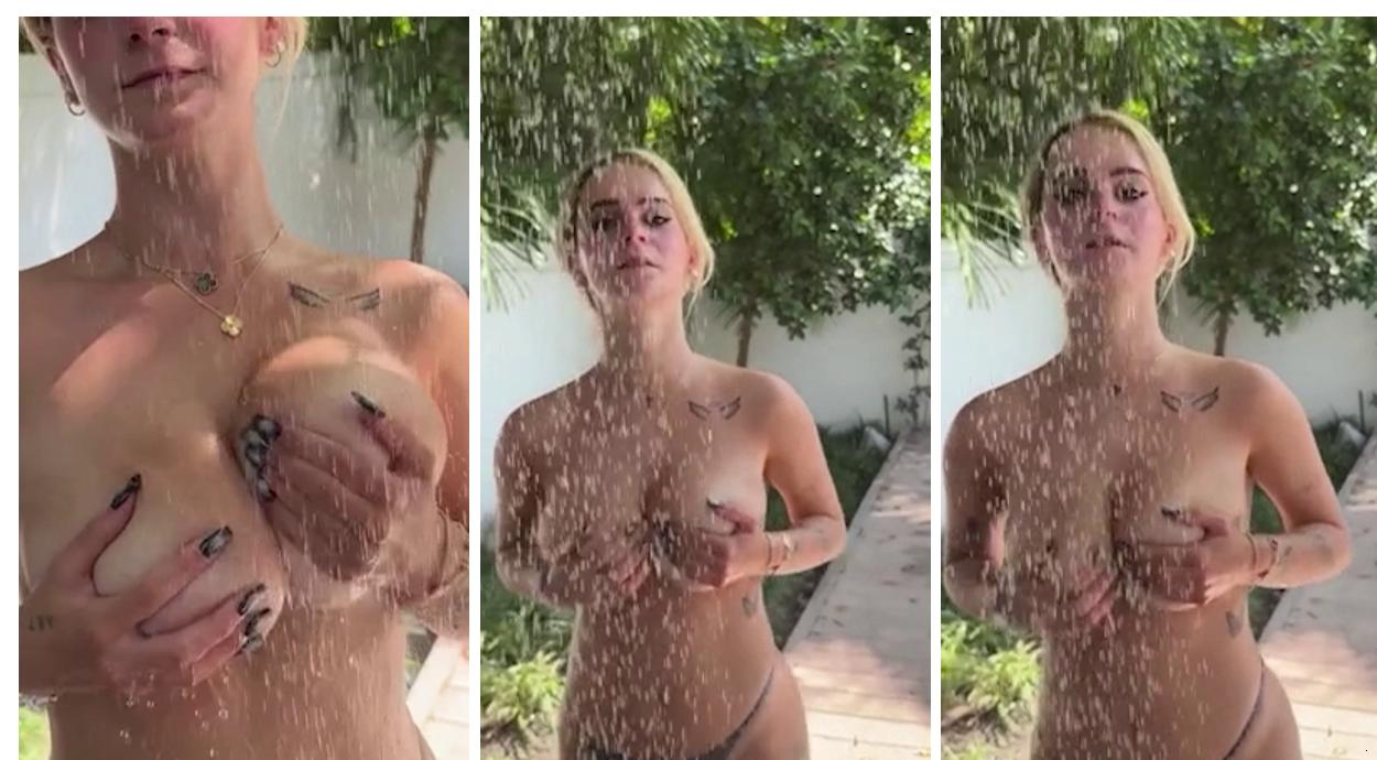 Kaitlyn Krems Video Nude Shower Outside