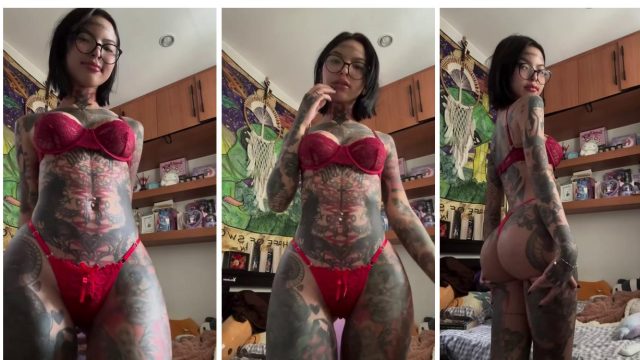 Katrina Lim Viral Kiffy Red Bikini Teasing So Hot