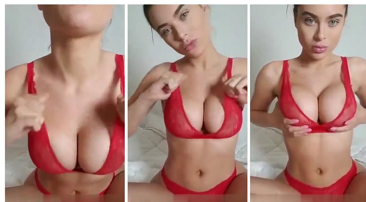 Lana Rhoades See Through Lingerie Tease Onlyfans Video Leaked