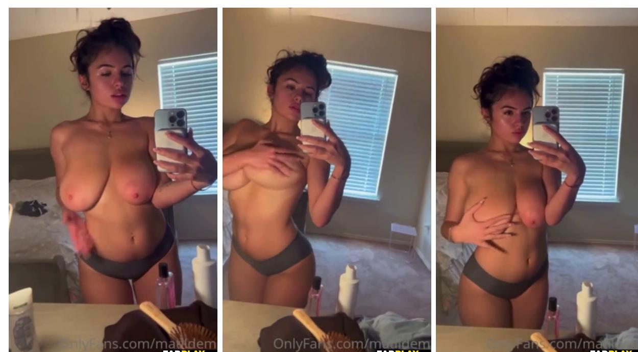 Matildem Big Nude Tits Playing Onlyfans Sextape