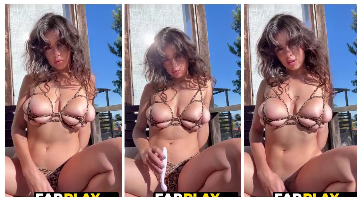 Matildem Hairy Pussy Masturbating Outdoor Onlyfans  Video