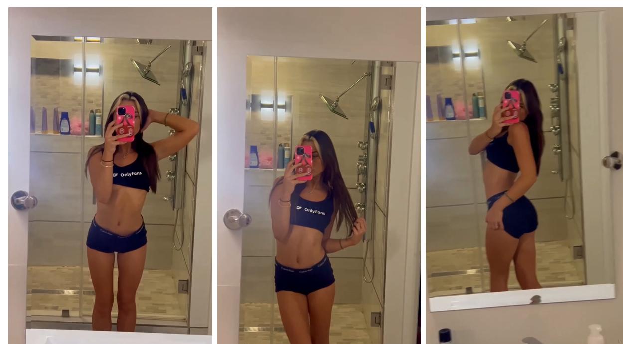 Mckinley Richardson Teasing Boobs On Cam Hot Video