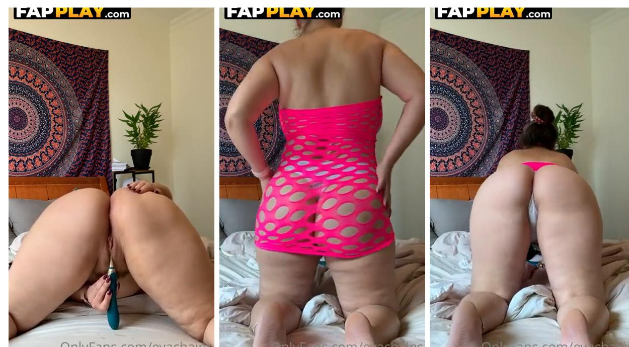 Mermaideva Black Huge Dildo Rides In Her Phatt Cunt OF  Video