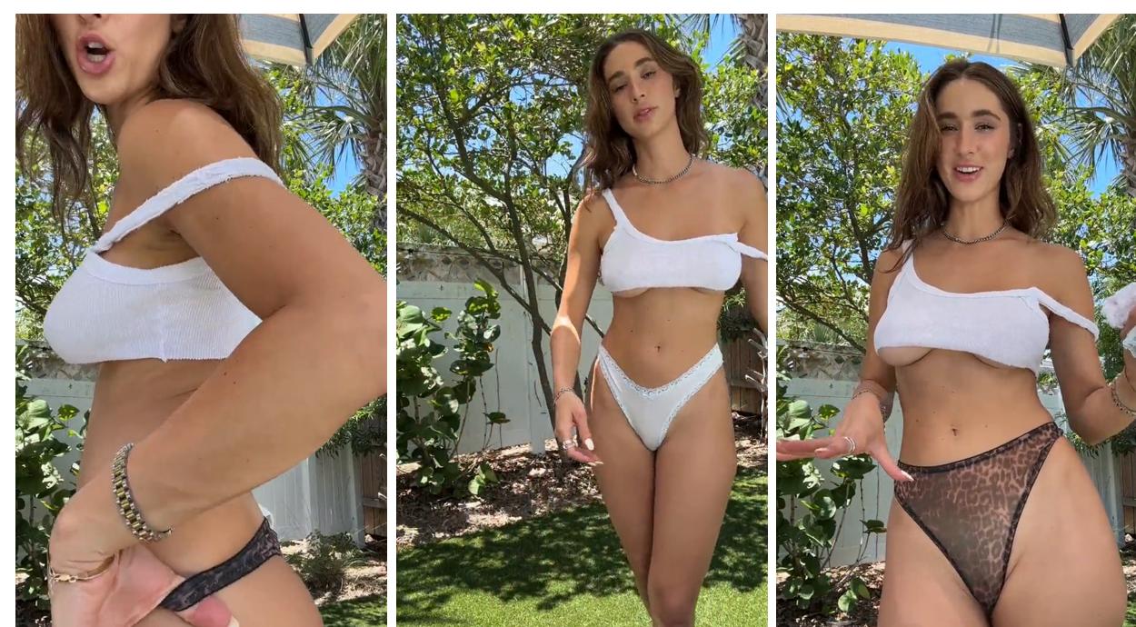 Natalie Roush Butthole Slip Video
