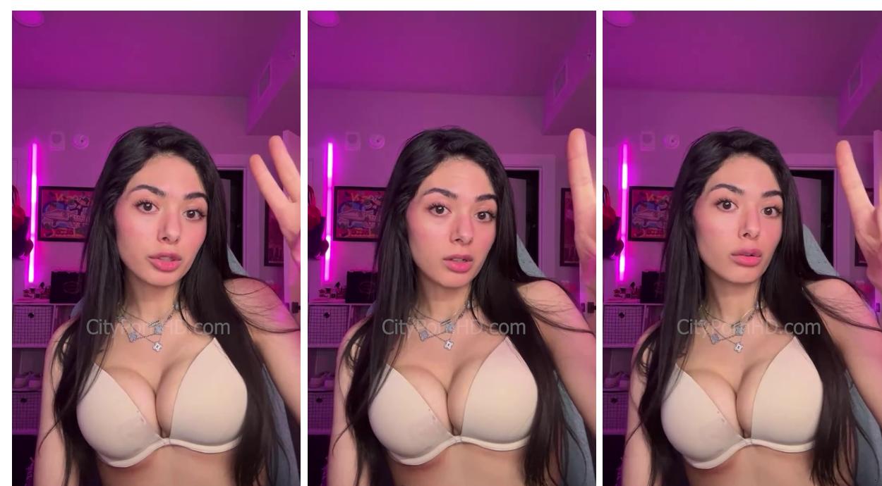 Oliveoilrun Show Off Big Tits On Livestream Hot Video