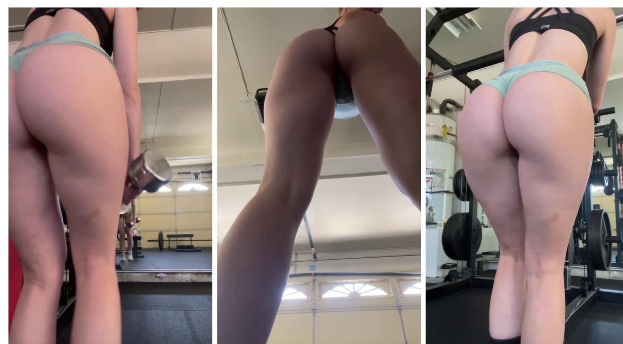 Stpeach Gym Ass Training Fansly Video
