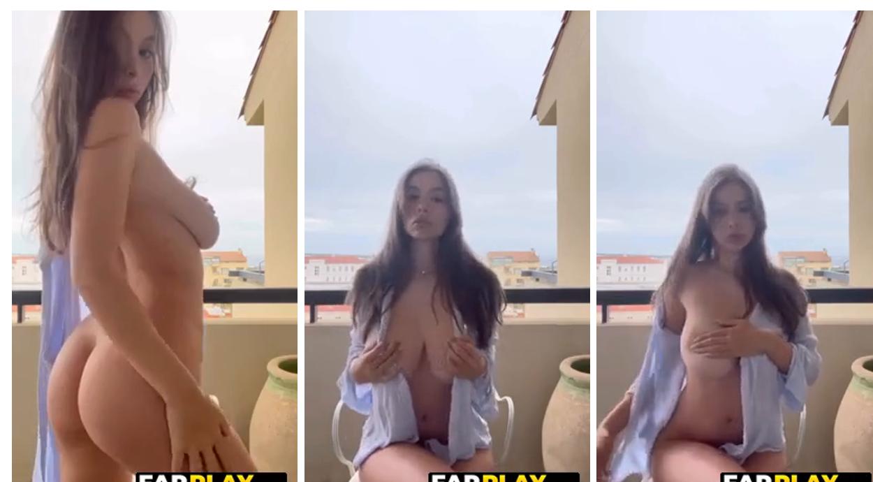 Sophie Mudd Full Naked Balcony Tease Ppv Onlyfans Video