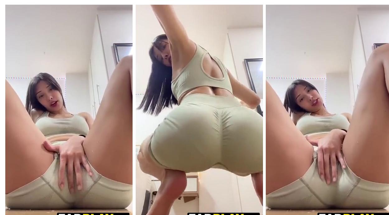 Voulezj Sticky And Sweaty From Working Out Rub Pussy On Face  Video