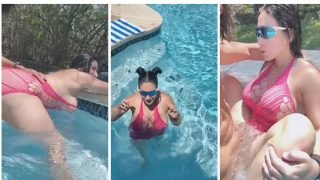 Yiny Leon Nude Bg Bbc Sex Tape By Pool Porn Video