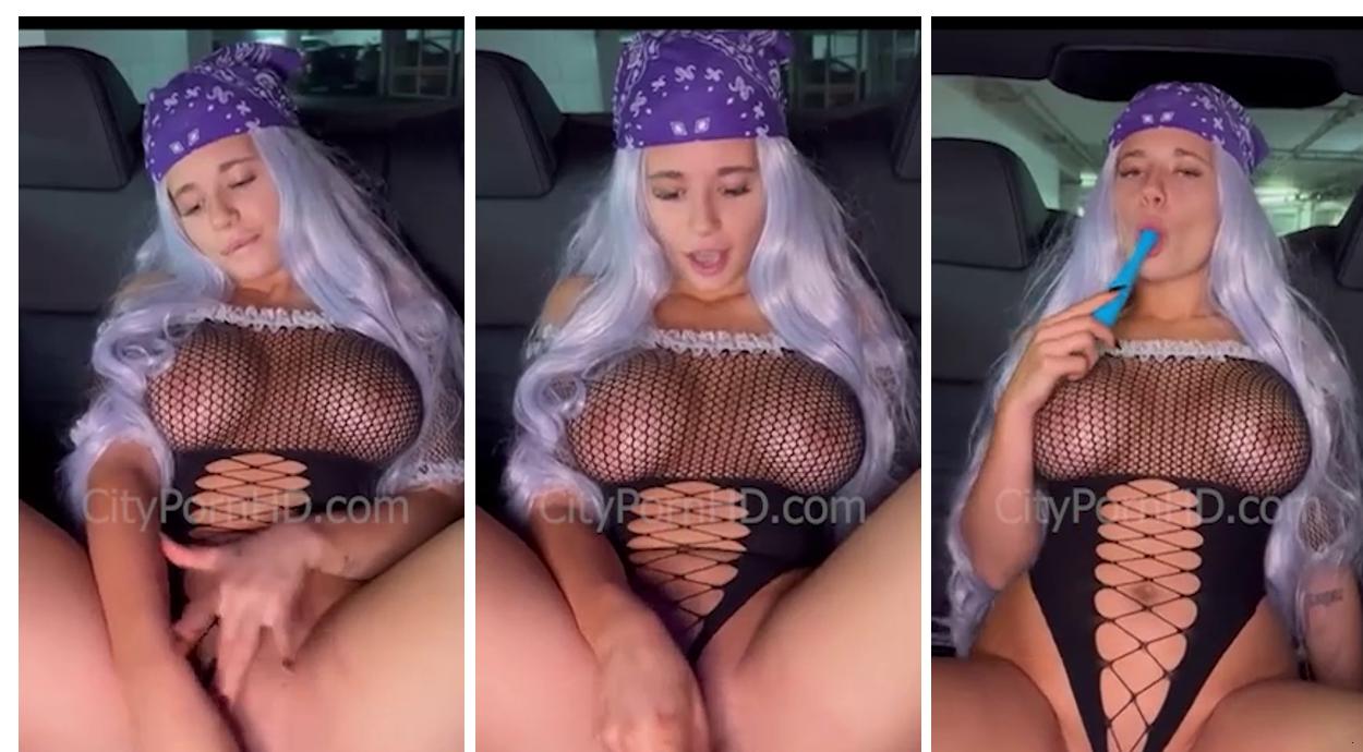 Yololary Yoloschnitzelx Masturbation In Car Sex Tape