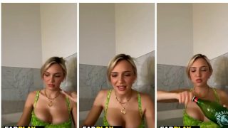 Abby Rao Bathtub Topless Handbras Livestream Video Free