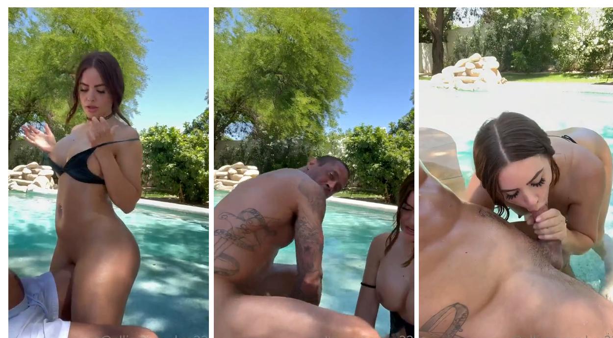 Allison Parker Nude Pool Sex Tape Video Free